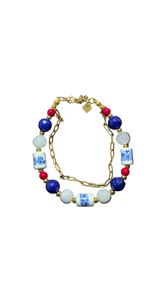 Pulseira Inspiração Azulejos Portugueses