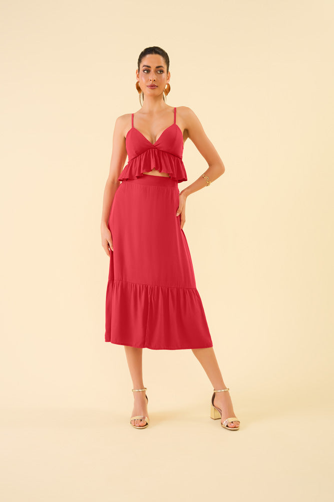 Top vermelho