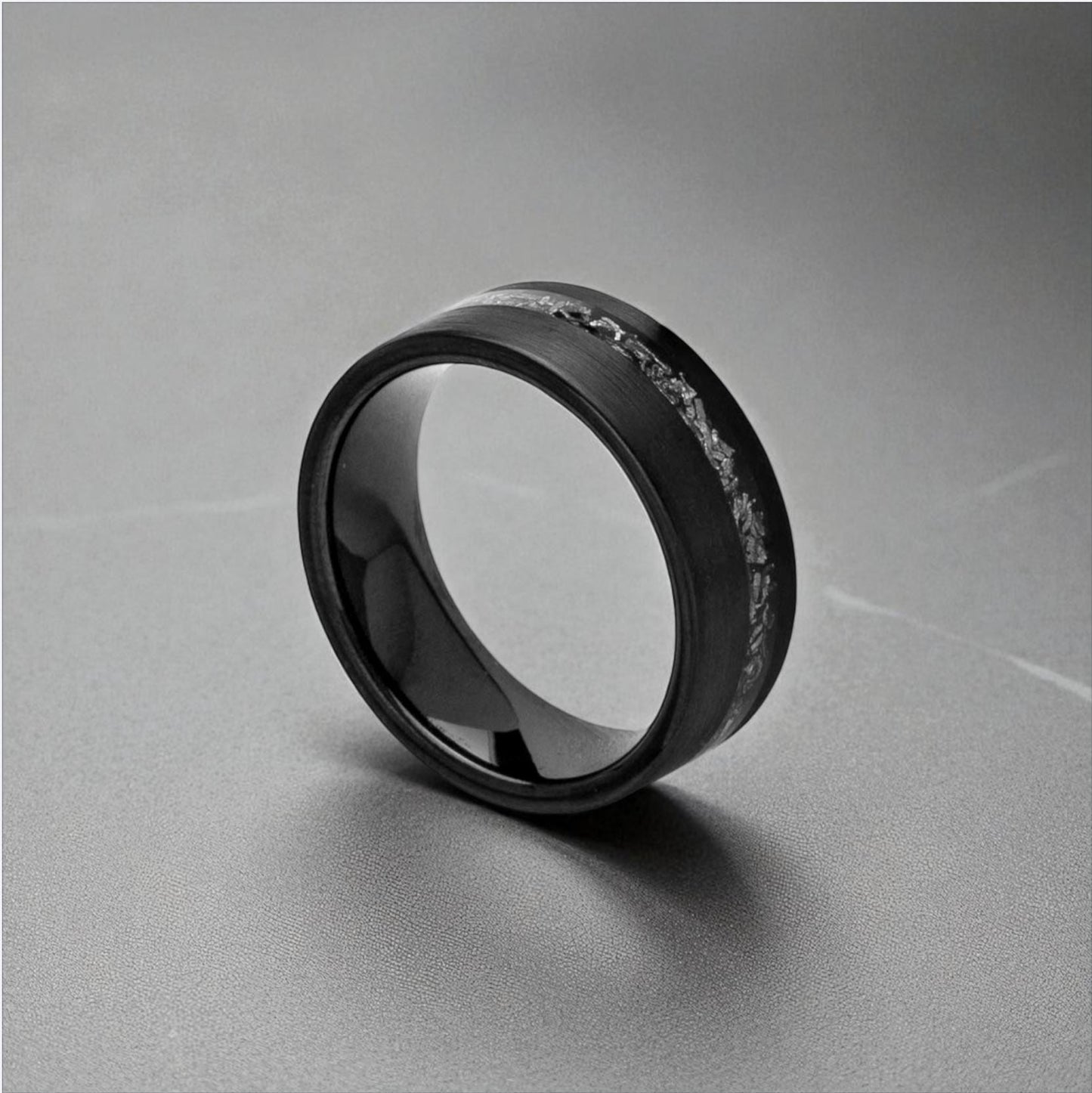 Anel em Aço de Tungsténio