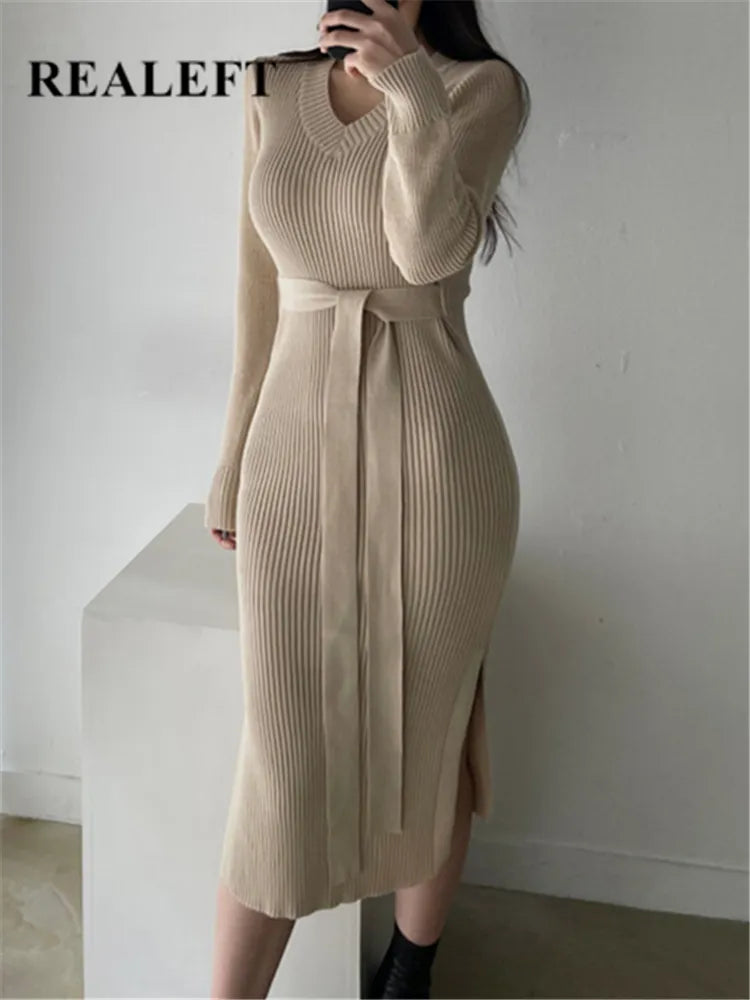 Knitted Long Dress